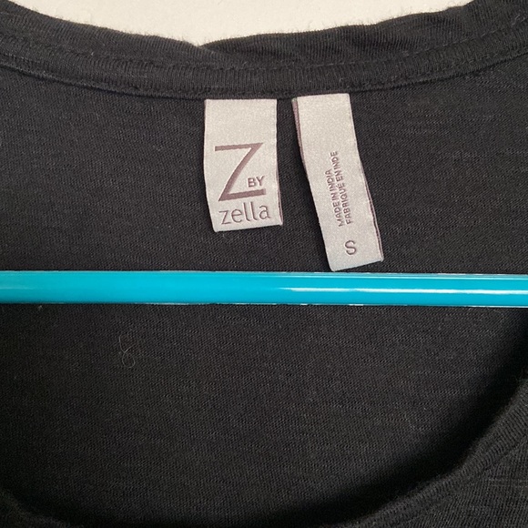 EUC Z by Zella black muscle tee tank top size S - Picture 5 of 7